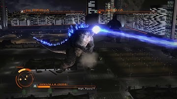 GODZILLA PS4: Godzilla 2014 vs 2 Heisei Godzilla