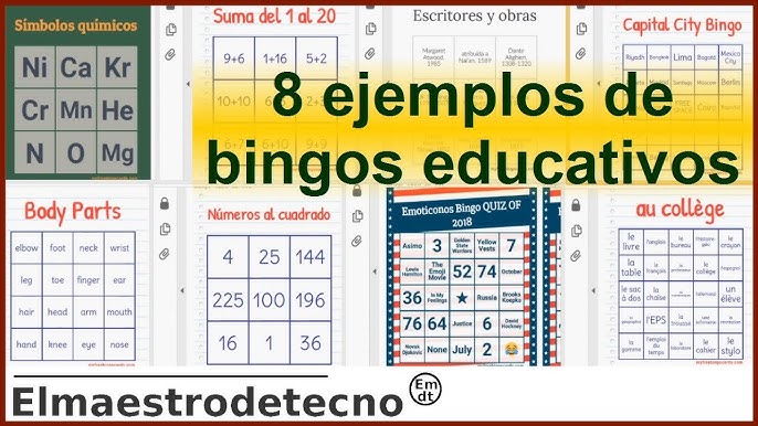 Organizando un Juego Bingo