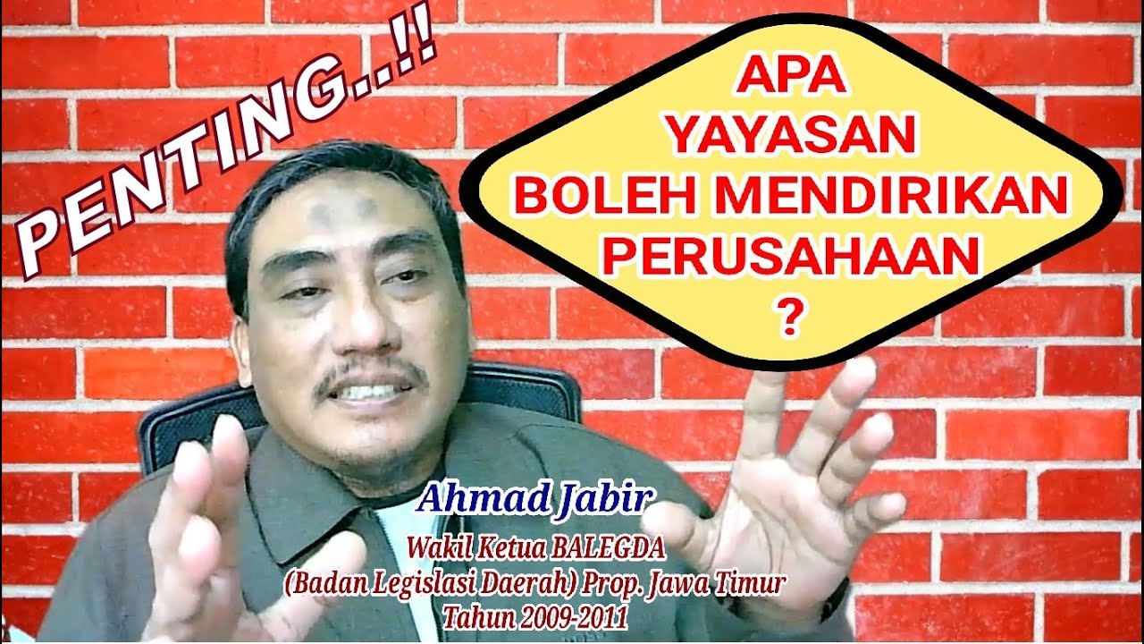 Apakah Yayasan Boleh Mendirikan Perusahaan atau Badan Usaha?