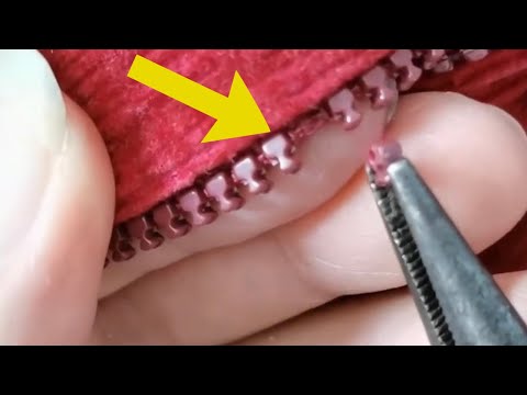 Plastic Zipper Stop Replacement