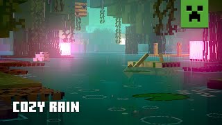 Minecraft Soothing Scenes – Relaxing Rainy Swamp