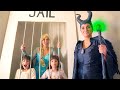 LOCKED UP! Frozen Elsa Sends Maleficent and Kate &amp; Lilly to Jail!