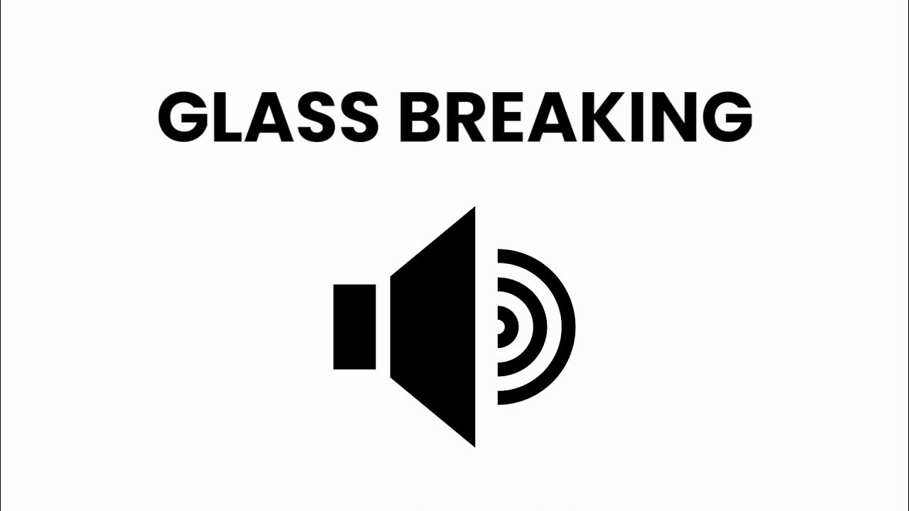 Glass Breaking Sound Effect Royalty free YouTube
