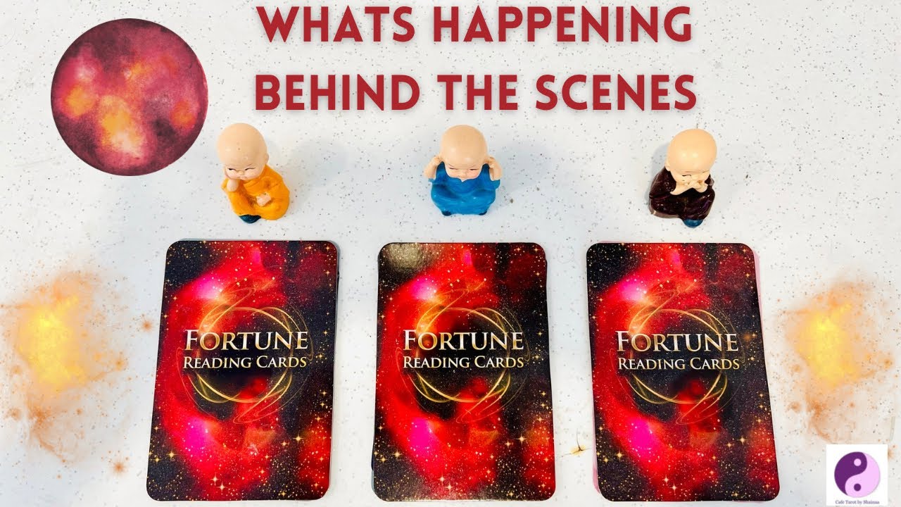**PICK A CARD**”Whats happening BEHIND THE SCENES?”🪐🌍✨🤩🌠