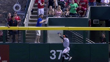 SF@ARI: Pence makes the running catch at the wall