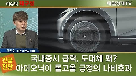 [긴급진단] 국내증시 급락, 도대체 왜? / 아이오닉이 몰고올 긍정의 나비효과 / 이슈의 재구성 / 매일경제TV