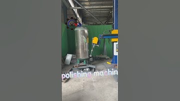 Tank and tank head polishing machine/tank shell polishing machine/tank shell grinding machine.