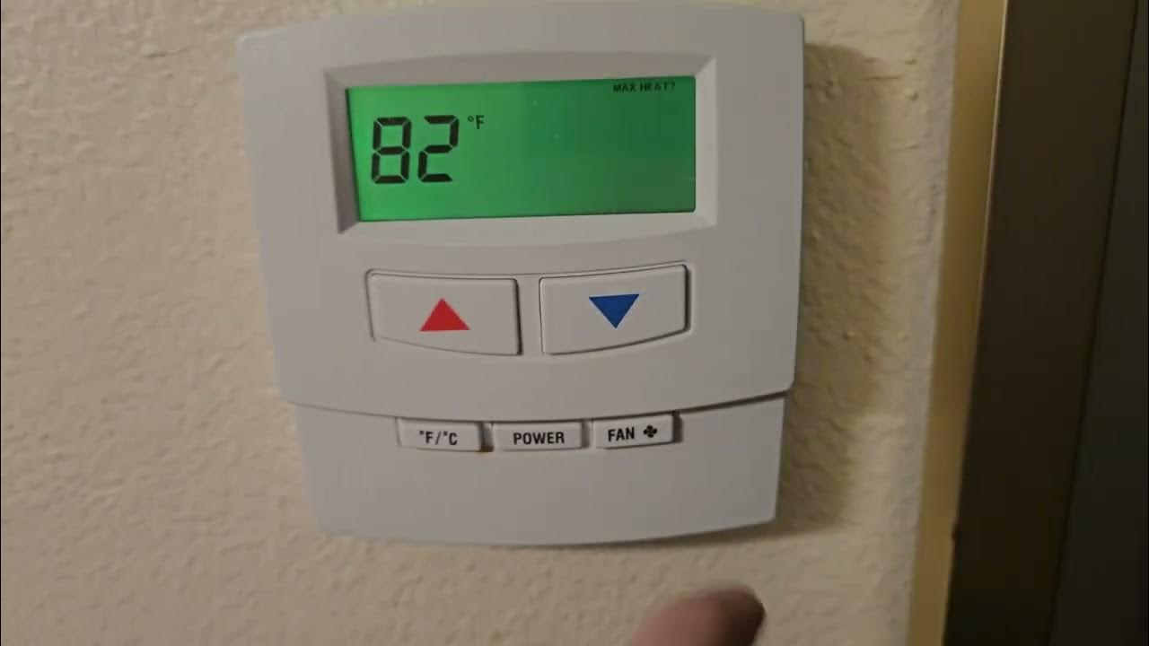Hoteltech hotel thermostat hack optimax YouTube