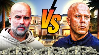 Arne Slot vs Pep Guardiola - Who Lives the BETTER Life?