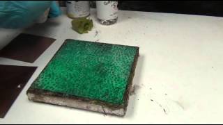 Dye Oxide Over Patina Cold