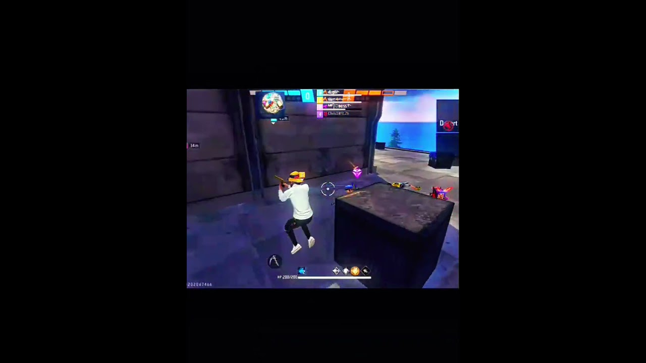 Free Fire Shorts | Insane 1v4 Clutch Gameplay | Best FF Highlights 🔥