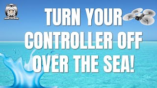 DJI Mini 4 Pro What happens when you turn off your controller over the sea & DJI Mini 3 Pro