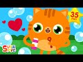 Pop the bubbles  13 fun activity songs  kids songs  super simple songs