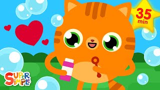 Pop the Bubbles   13 Fun Activity Songs | Kids Songs | Super Simple Songs