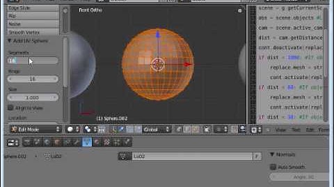 Blender Game Engine - Level of Detail Programming Tutorial