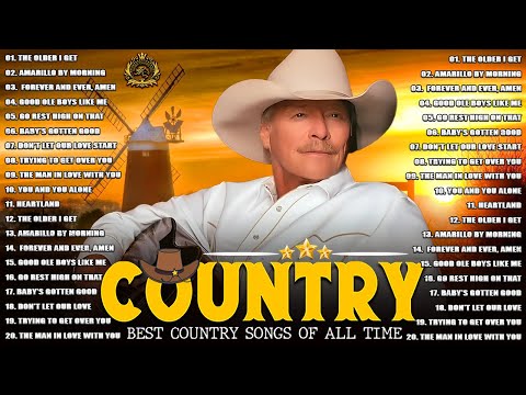 Best Old Country Music Collection | Alan Jackson, Kenny Rogers Greatest Hits Album EVER