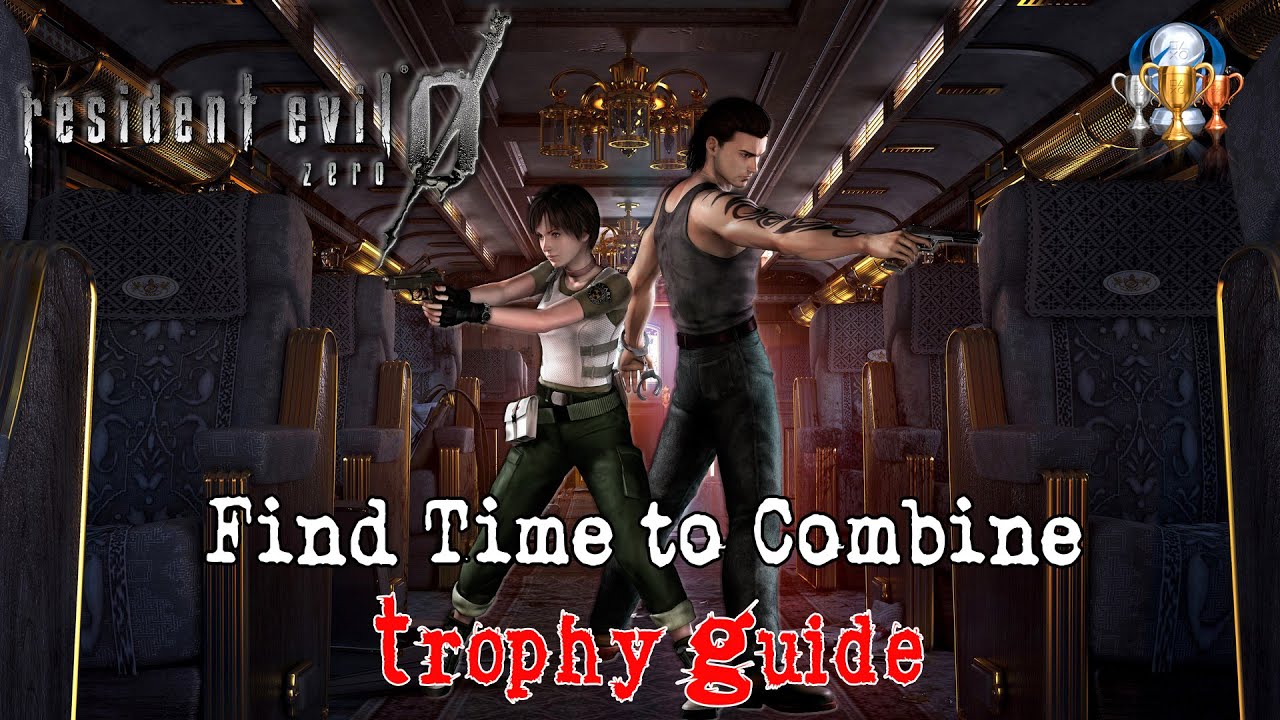 Resident Evil 0 HD Remaster - Find Time to Combine Trophy Guide (Combine every type of herb)