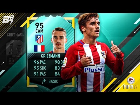 95 RATED PRO PLAYER GRIEZMANN! IN GAME STATS! | FIFA 17 ULTIMATE TEAM