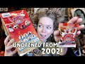 Unboxing Vintage Realistic Mini Foods! Unopened for 12 YEARS?! - Time Capsule Mystery Unboxing