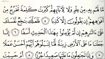 تدارس سورة الكهف (1-8)