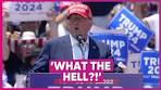 Trump verrast door aanval Harris - YouTube
