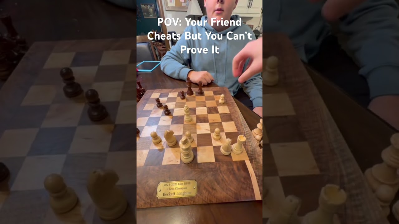 POV: Your Friend Cheats But You Can’t Prove It 