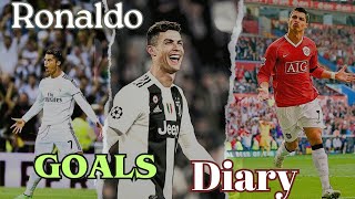 CRISTIANO Ronaldo's AWESOME goals DIARY Moments in football