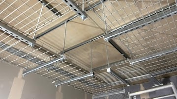 Installing basket containment for data cables in a coms room #essex #london #electrician #viral