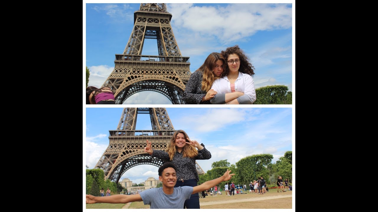 Dia en la Torre Eiffel, con mis mejores amigos...