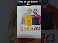 End of our Golden Era #Virat kohli #MS Dhoni #csk vs rcb