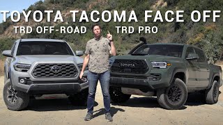 Toyota Tacoma: TRD OffRoad vs TRD Pro! | Comparison | Autotrader