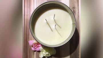 Making Large Candles With 3 Wicks