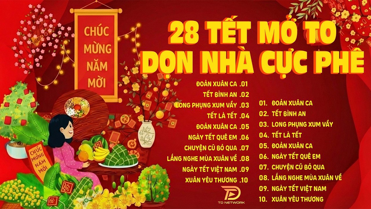 Nhạc Tết Remix 2026, LK Nhạc Xuân 2026 Remix Hay Nhất Nghe Là Thấy Tết - Đoản Xuân Ca, Tết Bình An..