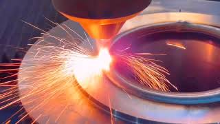 Laser cladding of corrosion-resistant layer on the sealing surface of pressure vessel flange