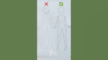 How to draw a Girl Body: Dress up pose easy frontview #drawing #tutorial #howtodraw #sketching #fypシ