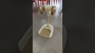 baby standing shower table