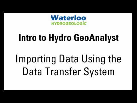 Intro to HGA: Importing Data using the Data Transfer System