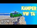 Jak wygląda dwupiętrowy kamper? Nasz dom na kółkach. Volkswagen T4 camper room tour (vlog 78)