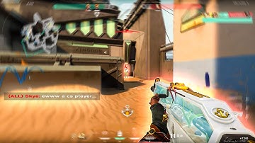 CSGO player tries VALORANT for the first time...