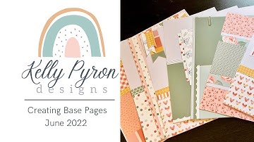 Base Pages from Felicity Jane Collection + Finishing up (mostly) the Collection Cut Up with RTS