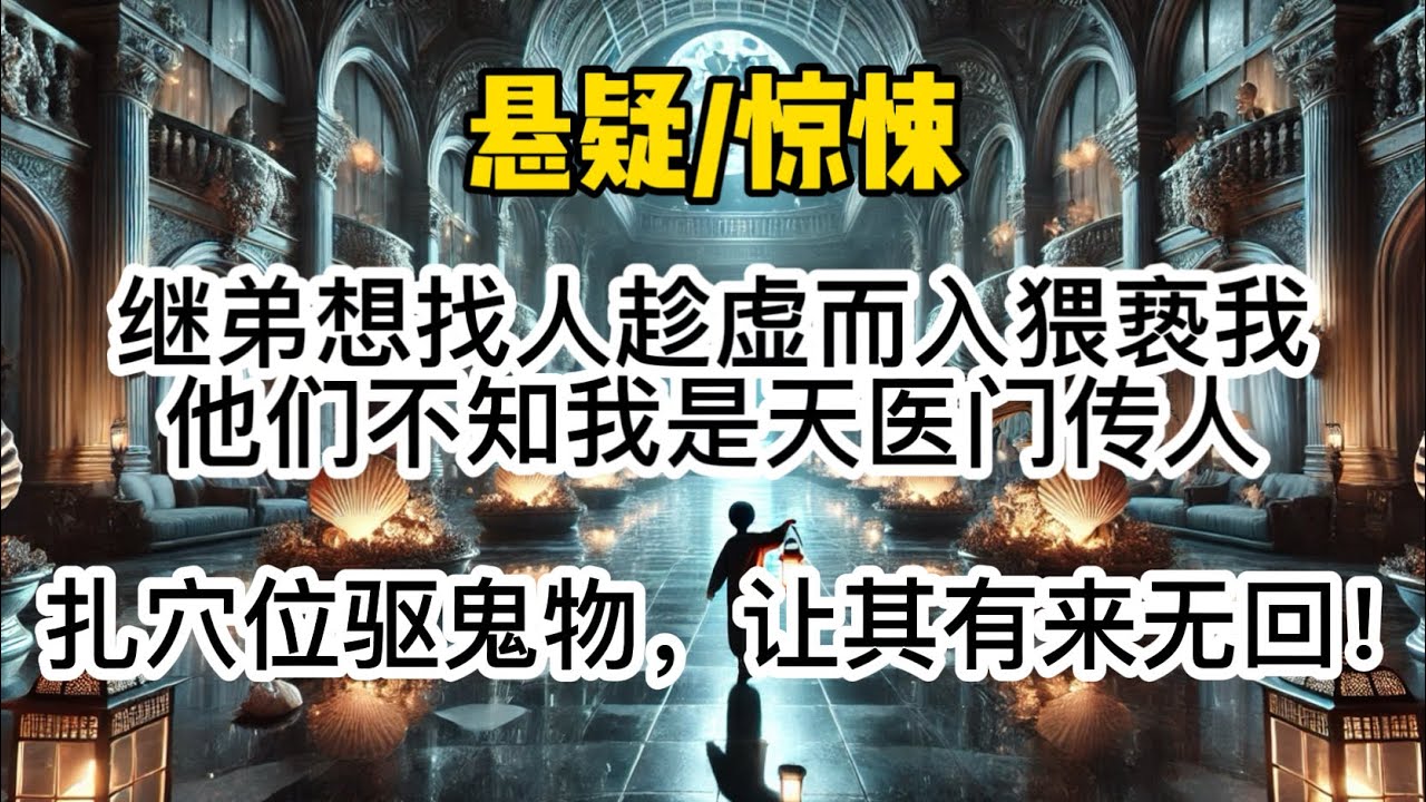 继弟想找人趁虚而入猥亵我，他们不知我是天医门传人，扎穴位驱鬼物，让其有来无回！#惊悚 #懸疑 #悬疑 #一口氣看完