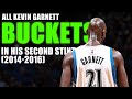 Every kevin garnett bucket from his second stint in minnesota 201415 and 201516 highlights