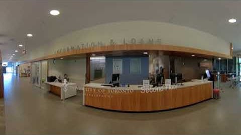 UTM Library 360 degree video tour - level two
