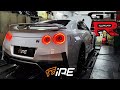 Nissan gtr r35 ipe exhaust stage 2  557whp dyno run