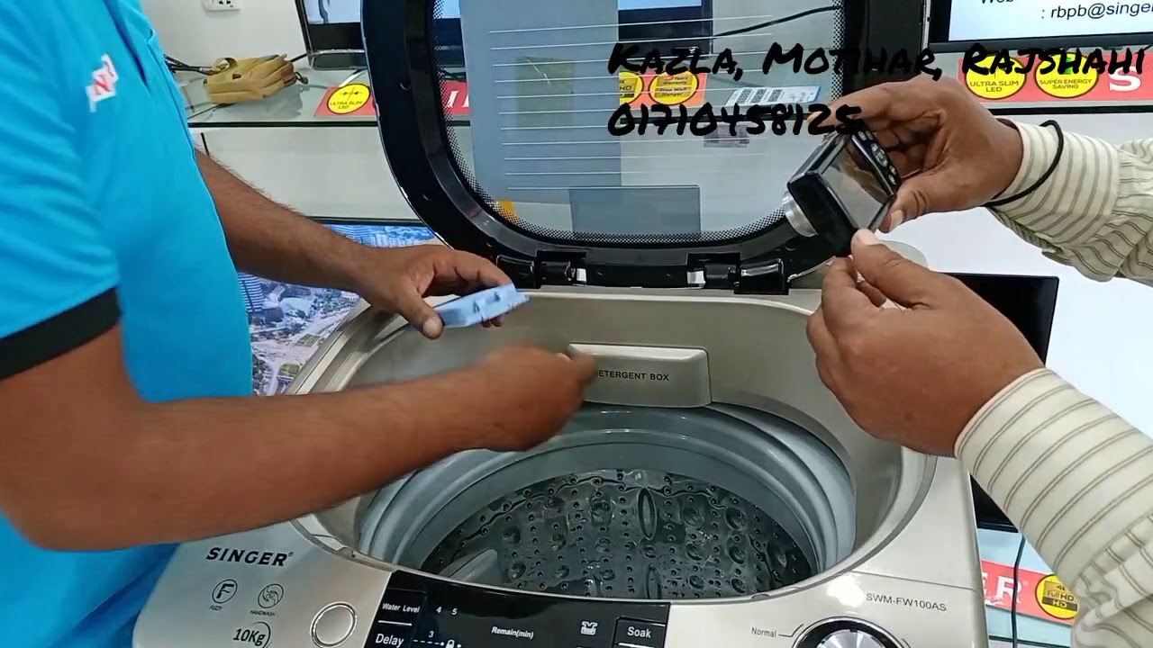 SINGER WASHING MACHINE MODEL- FW100AS