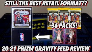 STILL THE BEST RETAIL FORMAT?? | 2020-21 Panini Prizm Basketball Retail GRAVITY FEED Box Review