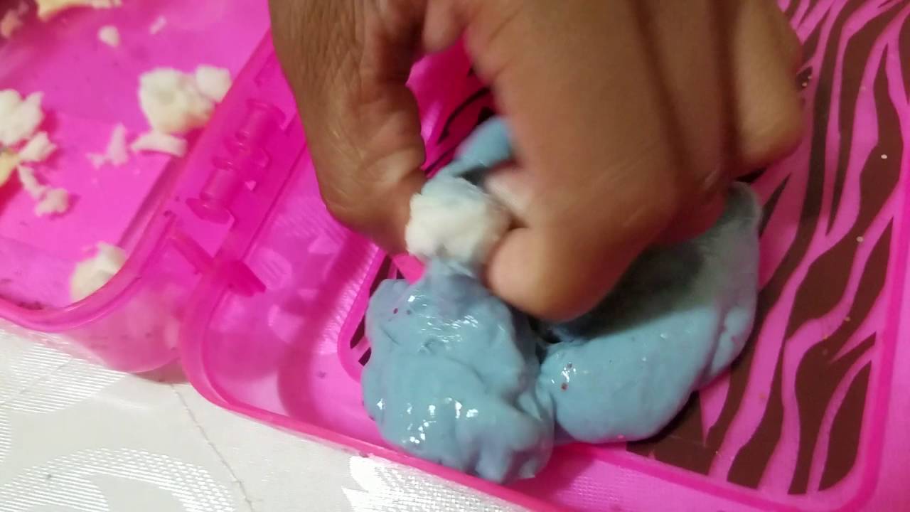 Slow Slime DIY squishy slow rising SLIME! - YouTube