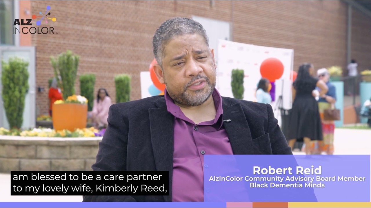 AlzInColor Community Conversations - Raising the Volume on Brain Health with Robert Reid