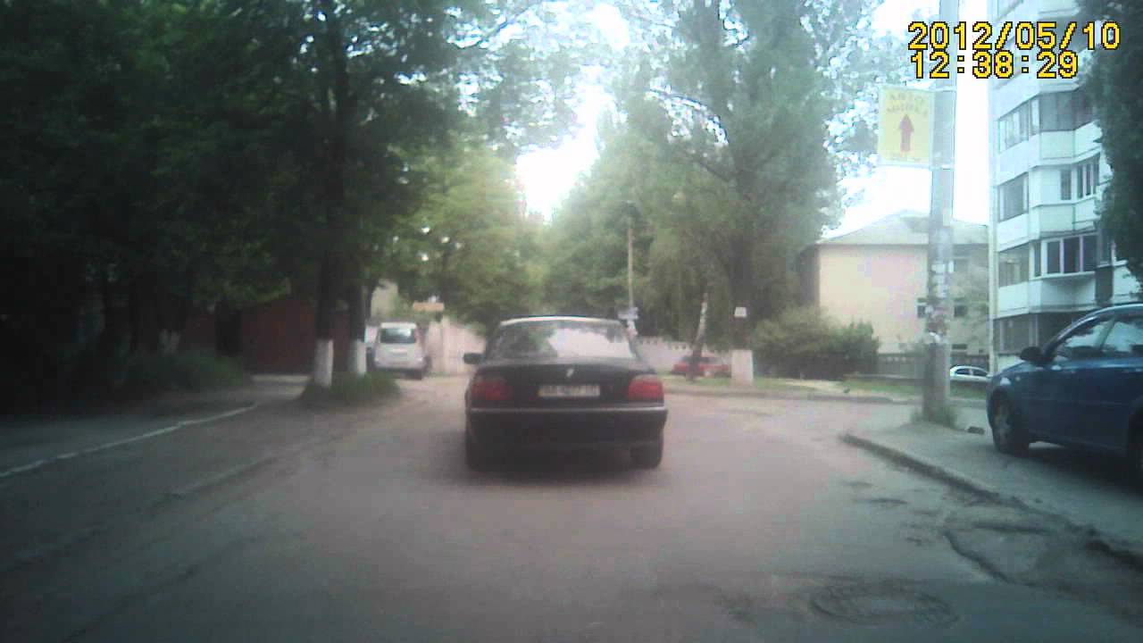 Пример записи видео с навигатора EasyGO 530B DVR HD