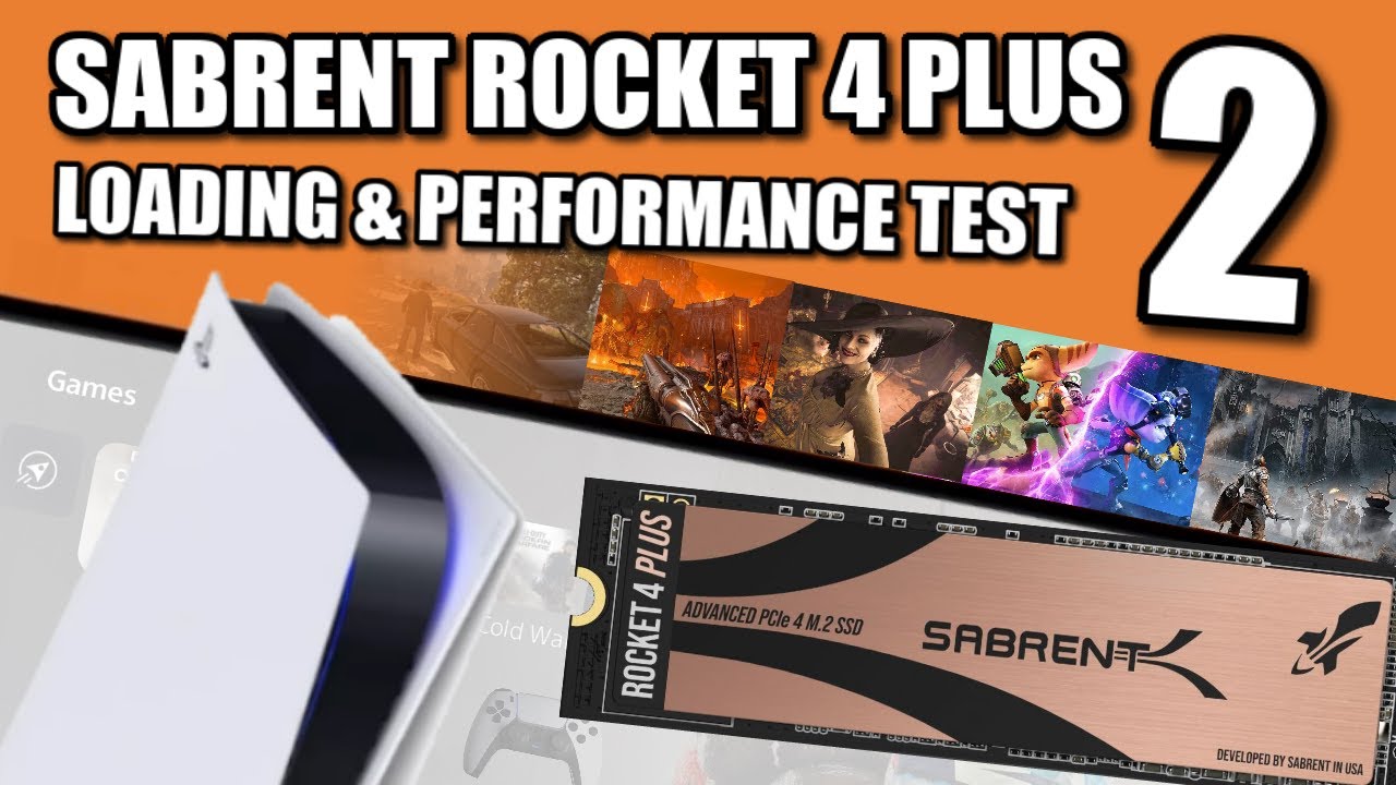 SABRENT–SSD Interne Super performant 4TB Rocket 4 Plus NVMe 4.0